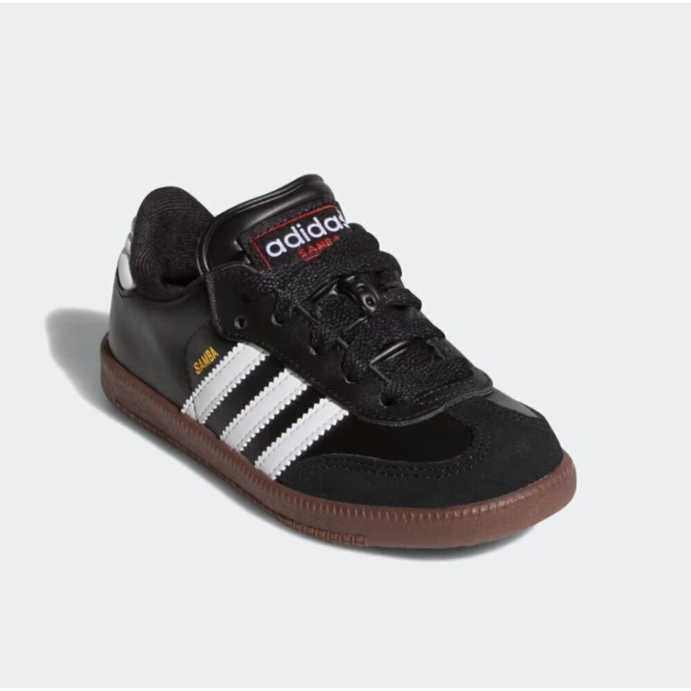 Adidas Unisex Samba Classic 036516 Black Sneakers Size 4.5 Youth Kids